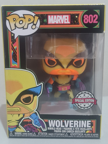 Funko Wolverine-Marvel Blacklight-802