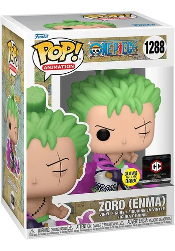 Funko Zoro Enma Exc. Challice Collectibles One Piece #1288 - Produto Original