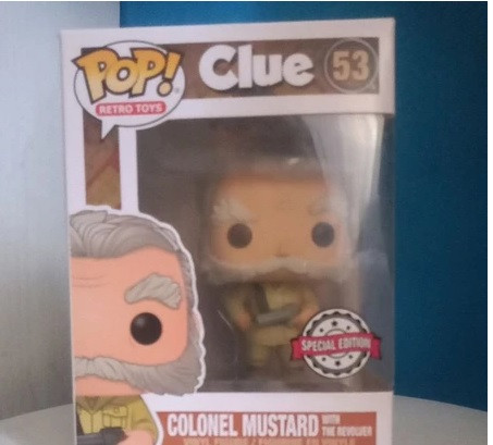 Funko Linha Detetive Coronel Mostarda Edição Especial-Clue-1