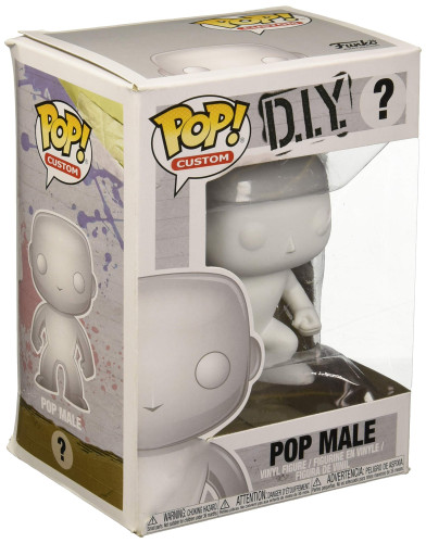 Funko po DIY male Custom #02 - Produto Original