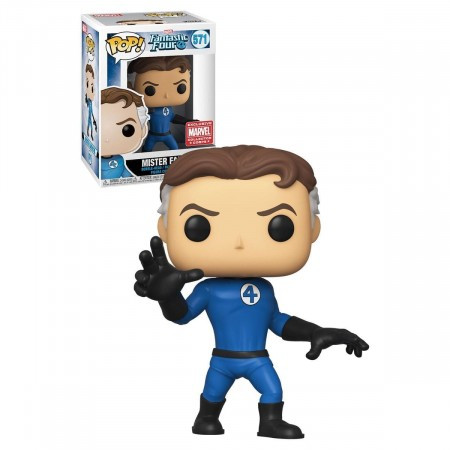 Funko pop - Mister fantastic exclusivo collector corps Fantastic Four #571 - Produto Original