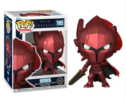 Funko pop - Solo Leving - Igris 1985 (CHASE)-Solo Leveling-1985