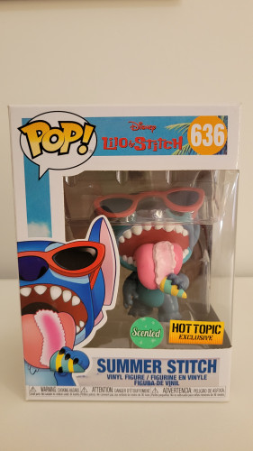 Funko Pop Summer Stitch-Disney Lilo E Stitch-636