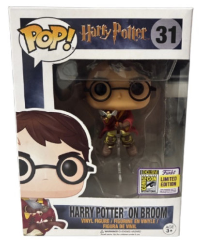 Funko pop! Harry Potter SDCC 2017 #31 (com selo) Harry Potter #1 - Produto Original