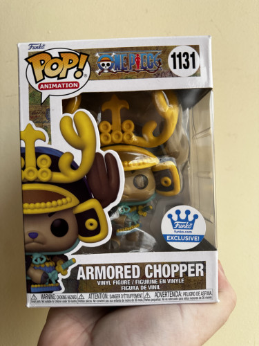 Funko pop! One piece- amored Chopper exclusive DETALHES NA CAIXA-One Piece-1131