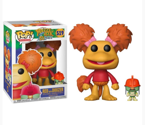 Funko pop! Red with Doozer Fraggle Rock #519 - Produto Original