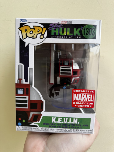 Funko pop! She hulk- K.E.V.I.N Marvel collector corps She Hulk #1303 - Produto Original