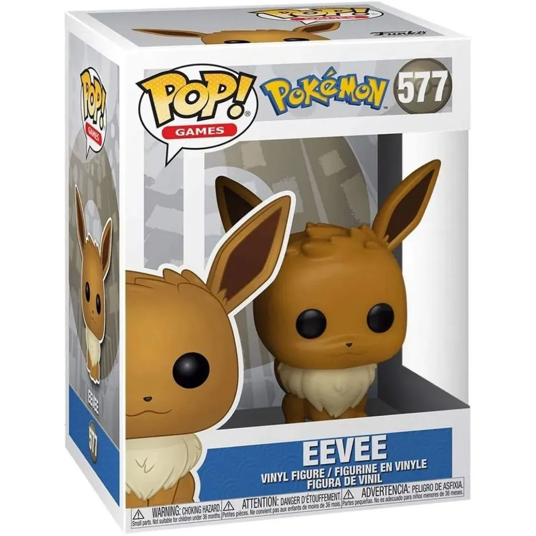 Funko Pop! Pokémon Eevee Original Novo - Pokemon - #577