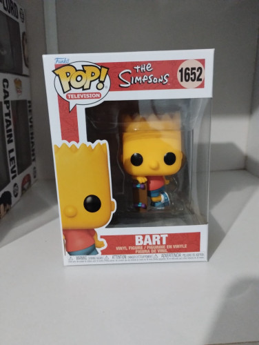 Funko Pop Bart ( Os Simpsons ) #1652-FUNKO POP-1652