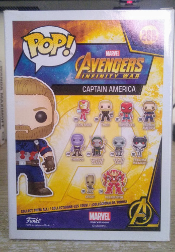Funko pop Captain America - Marvel - #288