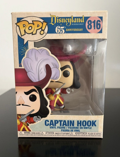 Funko pop Captain Hook-Disney-816