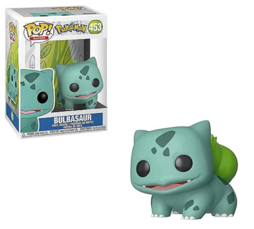 Funko pop Desenho - Games:Pokemon - Bulbasaur 453-Pikachu-453