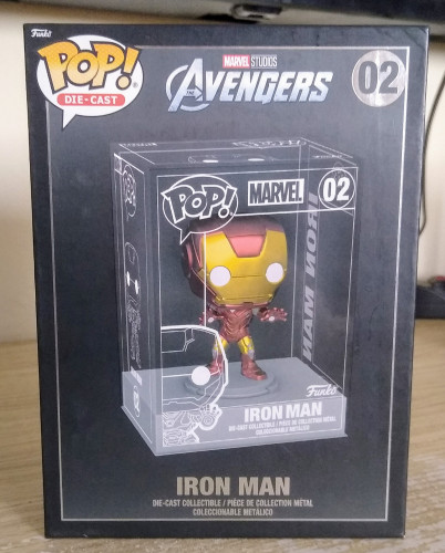 Funko pop Die Cast Iron Man (homem de ferro)-Marvel-02