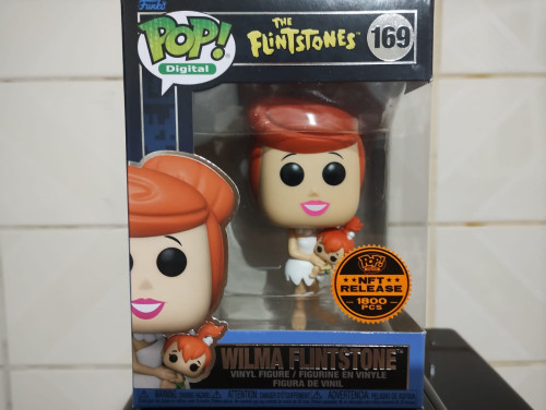 Funko Pop Digital Wilma Flintstone #169 1800 Pcs The Flintstones #1 - Produto Original