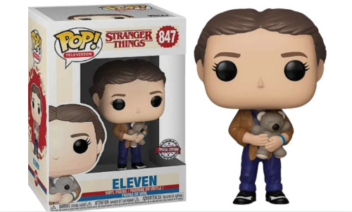 Funko Pop Eleven - 847 - Stranger Things Exclusive Stranget Things #1 - Produto Original