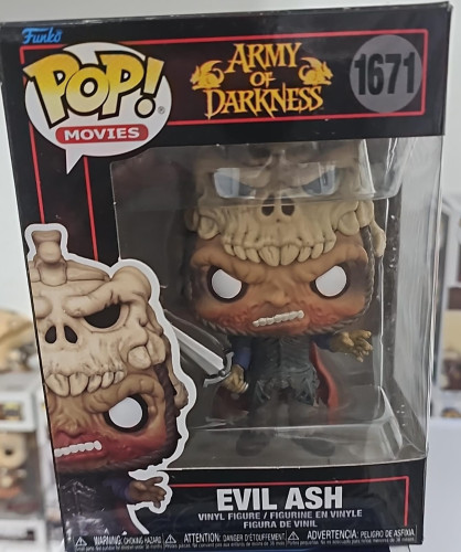 Funko pop Evil Ash Army Of Darkness #1671 - Produto Original
