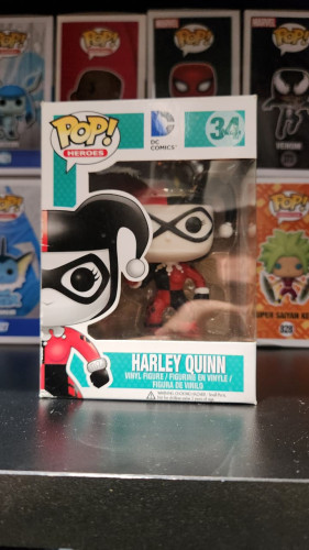 Funko Pop Harley Quinn Dc Comics #34 - Produto Original