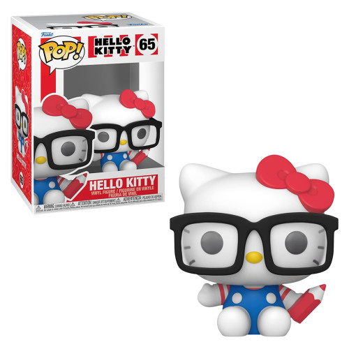 Funko Pop Hello Kitty Nerd - #65 Hello Kitty #65 - Produto Original