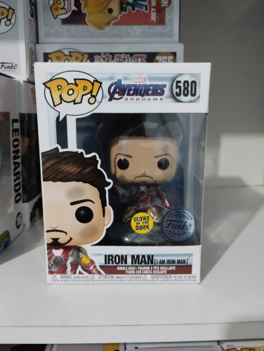 Funko pop Iron man ( I am iron man ) #580-FUNKO POP-580
