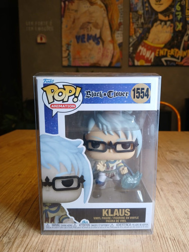 Funko pop Klaus #1554 (Acompanha protetor)-Black Clover-1554