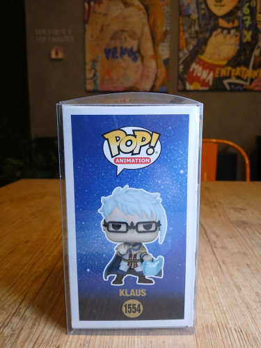 Funko pop Klaus #1554 (Acompanha protetor) - Black Clover - #1554