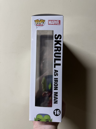 Funko pop Marvel comic cover- Skrull as Iron man 16 Wonder Con 2023 - Marvel Comics - #16