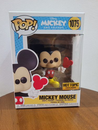 Funko Pop Mickey Mouse Hot Topic 1075-Mickey Mouse & Friends-1075