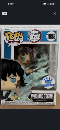 Funko pop Muichiro Tokito Demon Slayer:Kimetsu No Yaiba #1858 - Produto Original