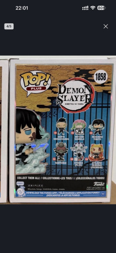  Demon Slayer:Kimetsu No Yaiba #1858 - Produto Original