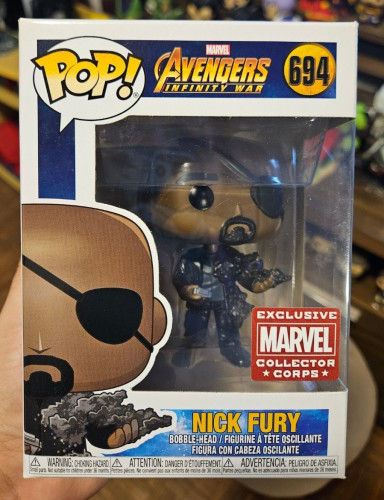 Funko Pop Nick Fury Avengers #694 - Produto Original