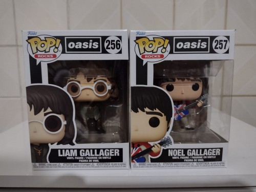 Funko Pop Oasis (liam Gallagher E Noel Gallagher) Rocks #1 - Produto Original