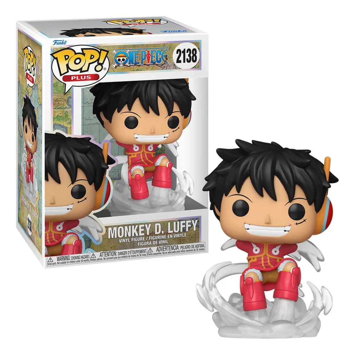 Funko pop One Piece -  Monkey D Luffy 2138 One Piece #2138 - Produto Original