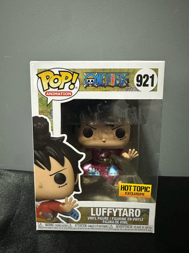 Action Figures Funko Pop One Piece Luffytaro 921 Metalico - One Piece - #