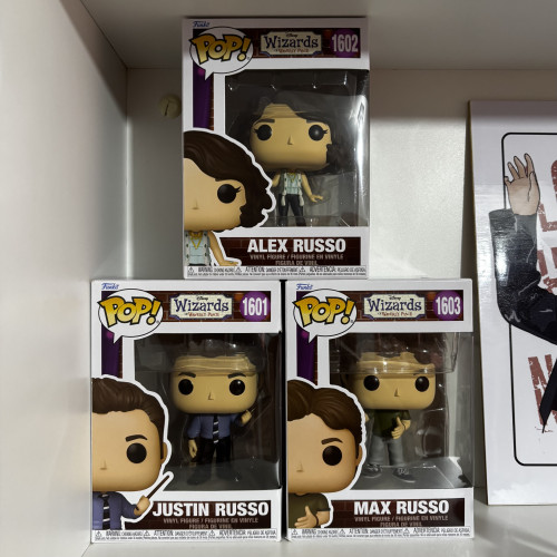 Funko pop Os Feiticeiros de Waverly Place - Alex Russo 1602 - Max Russo 1603 - Justin Russo 1601 - Disney Channel - Selena Gomez Os Feitiçeiros De Waverly Place #1602 - Produto Original