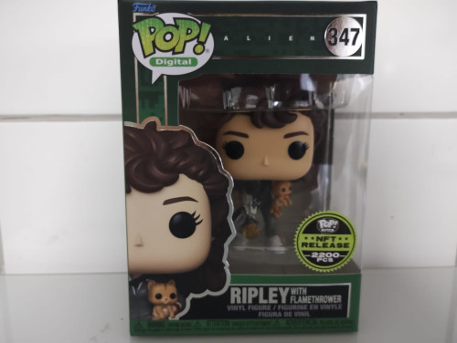 Funko pop Ripley with flamethrower #347 Aliens #1 - Produto Original