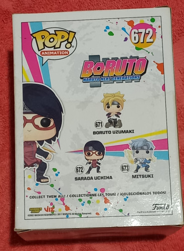 Funko pop-Sarada Uchiha - Boruto Naruto Next Generations - #672
