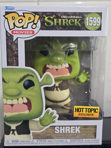 Funko pop Shrek exclusivo hot topic #1599 FUNKO POP #1599 - Produto Original