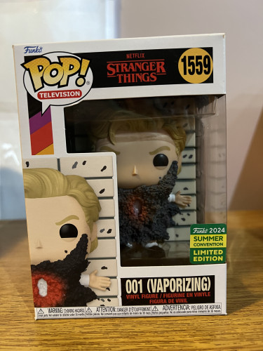 Funko Pop Stranger Things 001 Vaporizing Television Stranger Things #1559 - Produto Original