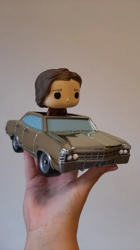 Funko pop Supernatural Rides Baby with Sam Chase SEM CAIXA (LOOSE). - Supernatural  #46