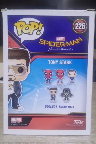 Figurine Funko Pop Spider-Man Tony Stark - Collector #226, Occasion