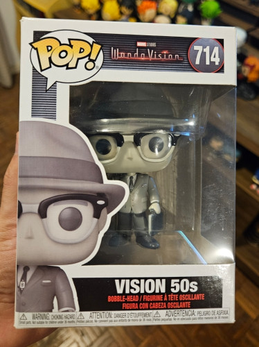 Funko Pop Vision 50s Wandavision #714 - Produto Original