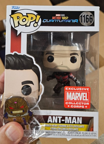 Funko Pop Ant-man Com Pin-Marvel-1166