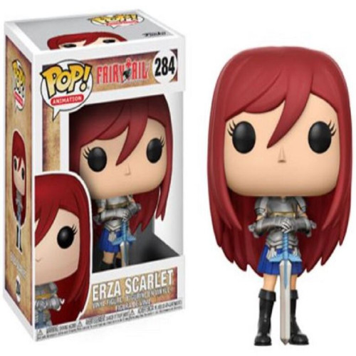 Funko pop erza scarlate - #284 Fairy Tail #284 - Produto Original