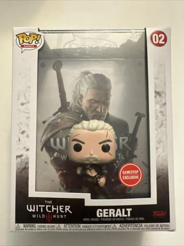 Funko pop the witcher wild Hunter geralt 02 cover-THE WITCHER 3: THE WILD HUNT-02