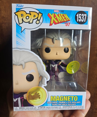 Funko pop x-men 97 Magneto X-Men 97 #1537 - Produto Original