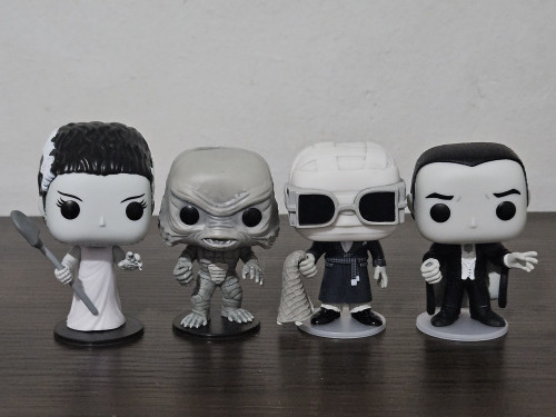 Funkoverse Universal Monster (4 Funkos) Ler Descrição-Universo Dos Monstros-1