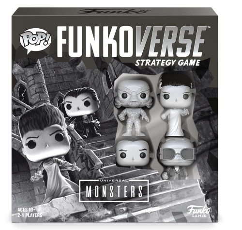Funkoverse Universal Monster (4 Funkos) Ler Descrição - Universo Dos Monstros - #1
