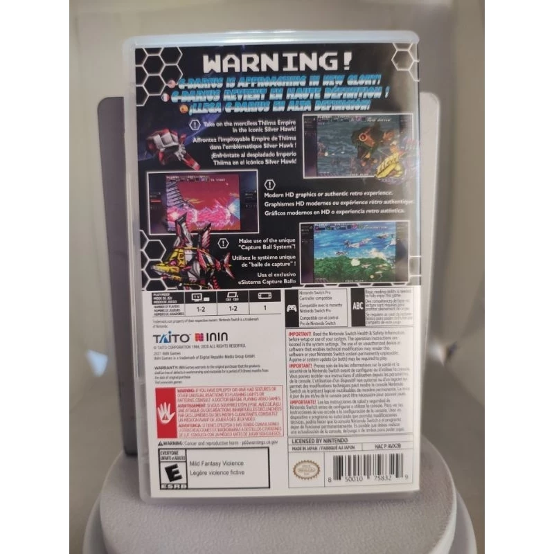 G-Darius HD Switch Usado Mídia Física Americano - Nintendo Switch - #