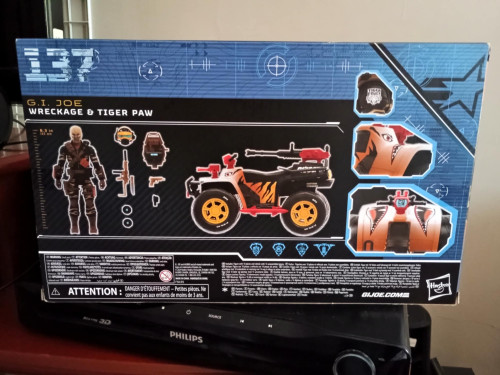 G.I. Joe Classified Series Tiger Force Wreckage Action Figure and Tiger Paw ATV - Exclusive - G.I. Joe - #