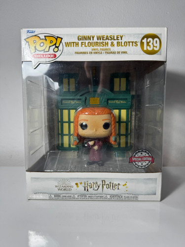 Funko Pop GINNY WEASLEY WITH FLOURISH AND BLOTTS-Harry Potter-139